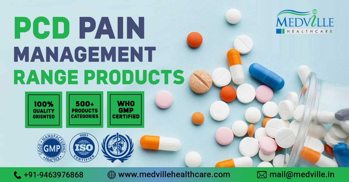 PCD Pain Management Range Products