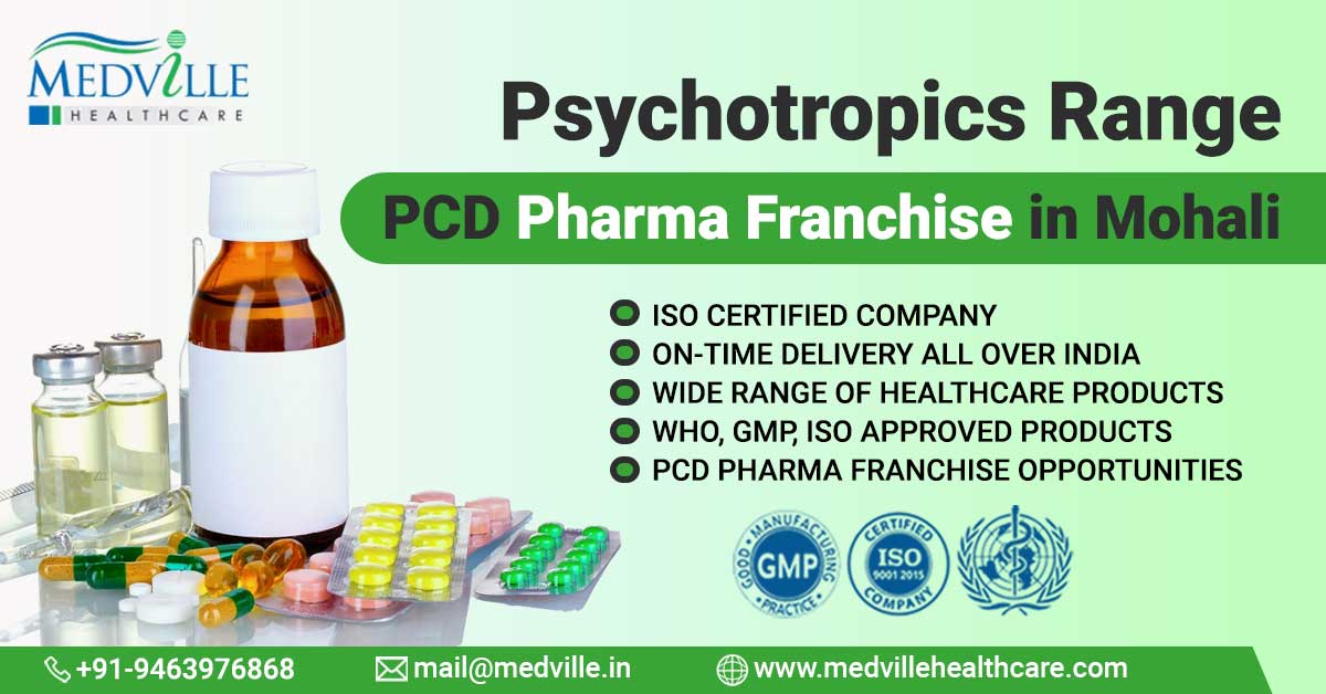 Psychotropics Range PCD Pharma Franchise in Mohali